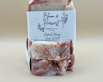 Oatmeal Honey Handcrafted Soap