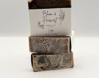 Jabón artesanal de café