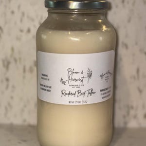 Rendered Beef Tallow