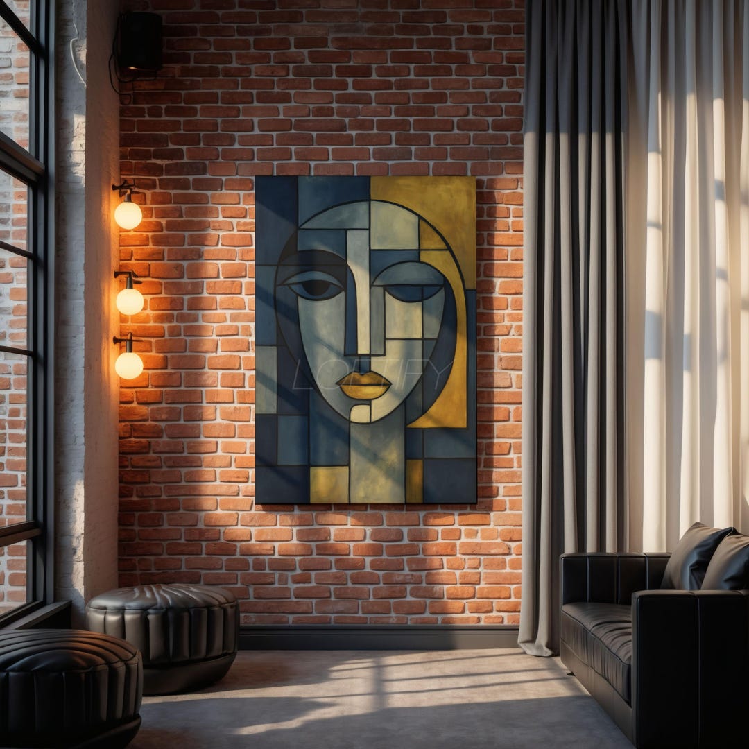 Cubist Woman Portrait – Abstract Printable Wall Art | Modern Picasso ...