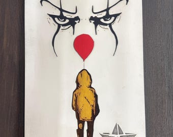 Pennywise "It" Home Decor Sign 11x16