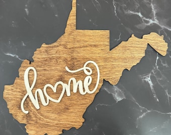 West Virginia Home Sign