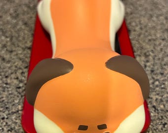 Magnetic Grip Buddy - Soporte blando para teléfono / Perro kawaii / Agarre ergonómico y cómodo / Accesorio estilo MagSafe / Accesorio bonito para teléfono