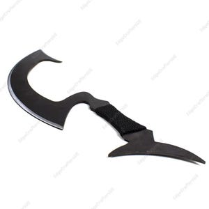Handmade Khopesh Sword | Ancient Egyptian Sickle Blade | High Carbon Steel Curved Sword | Collectible Medieval Khopesh for Display & Cosplay