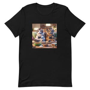 USA Made - Unisex Cat Gamers T-shirt
