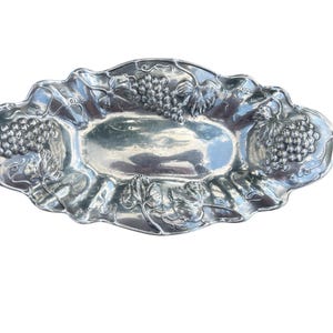 antique vintage silver tray