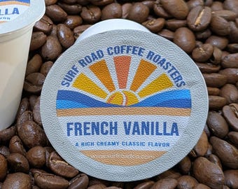 French Vanilla Flavored Coffee Single Serve Coffee Cups
