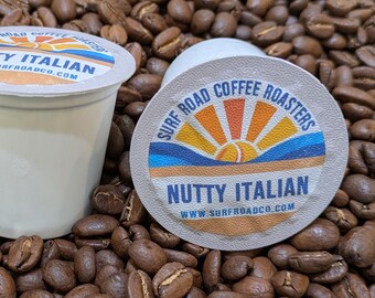 Nutty Italian Flavored Coffee Single Serve Coffee Cups