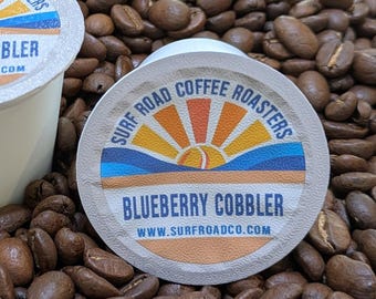 Blueberry Cobbler Flavored Coffee Single Serve Coffee Cups