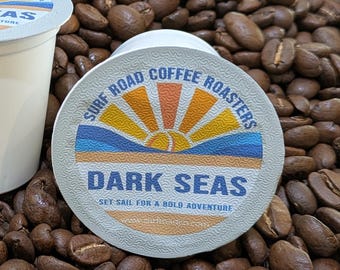 Dark Seas French Roast Single Serve Coffee Cups