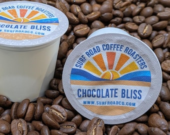 Chocolate Bliss Flavored Coffee Single Serve Coffee Cups