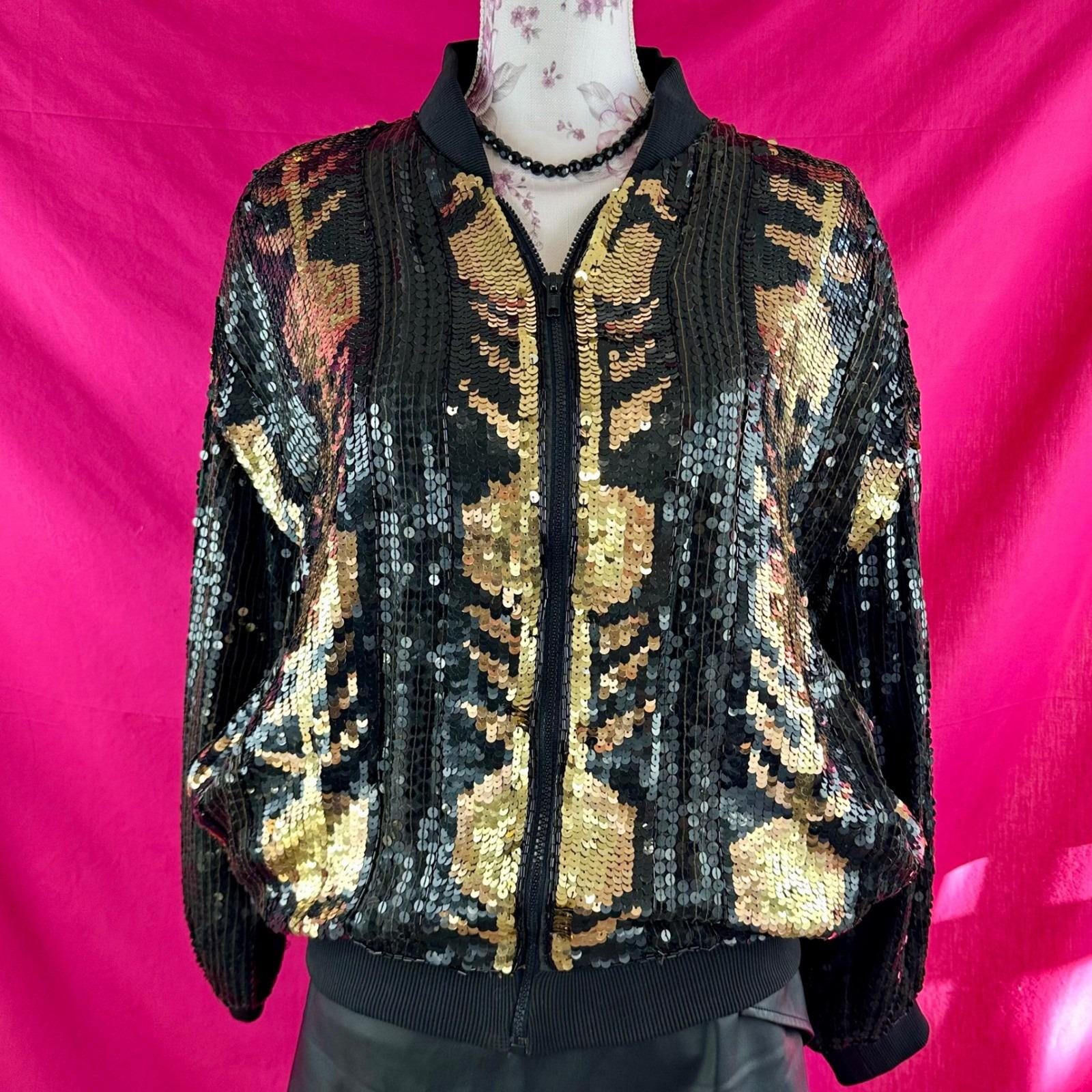 Vintage Sequin Jacket - Etsy