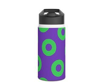 Phish Donut Stainless Steel Water Bottle: Eco-Friendly Travel Mug