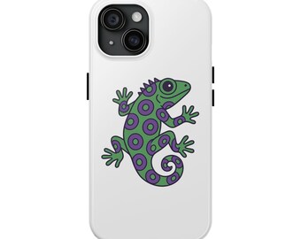 Funky Lizard Phone Case: Durable Dual-Layer Protection for Phish Fans
