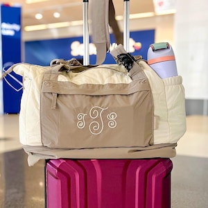 Sac week-end de voyage personnalisé