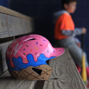 Eiscreme Baseballhelm