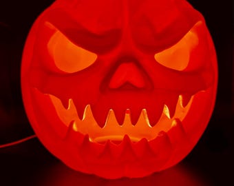 Spooky Jack-o-Lantern Halloween Decoration