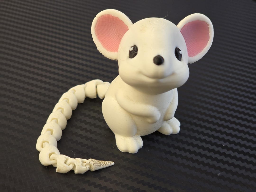 Cozy Adorable Flexi Mouse Buddy – 3D Printed Fall Friend - Etsy