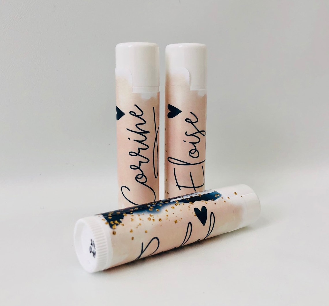 Personalized Bridesmaid Chapstick
