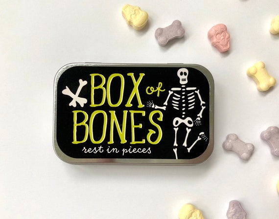 Halloween Treat, Halloween Party Favor, Halloween School Favor, Halloween for Kids, Kids Halloween Favor, Kids Halloween Gift, Bag of Bones Il_570xn