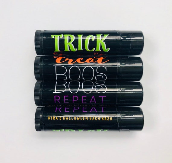 Halloween Bachelorette Party Favor Chapstick Gift, Halloween Ghouls Night Out Lip Balm Favor, Halloween Wedding Guest Party Favor Chapstick Il_570xn