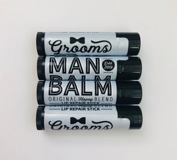 Groomsman Wedding Party Favor Chapstick Gift, Groomsman Proposal Gift Box Chapstick Favor, Will You Be My Best Man Proposal, Bachelor Party Il_570xn