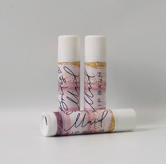 Bridesmaid Chapstick for Proposal Gift Box, Bridal Party Chapstick Favor, Will You Be My Bridesmaid Maid of Honor Chapstick Il_570xn