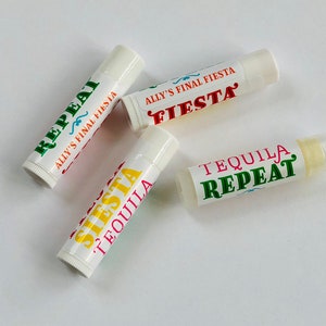 Final Fiesta Bachelorette Party Favor Chapstick Gift, Mexican Bachelorette Party Favor Ideas, Cinco de Mayo Party Theme Decor Chapstick image 3