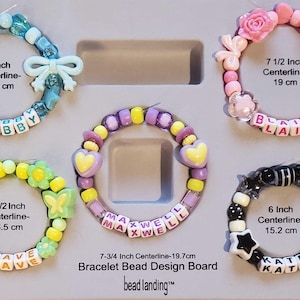 Custom character themed kandi charm bracelets