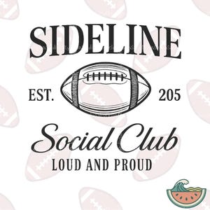 Sideline Social Club Fußball PNG