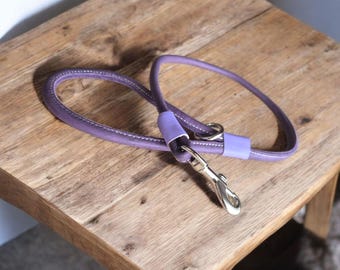 Rolled Leather Leash