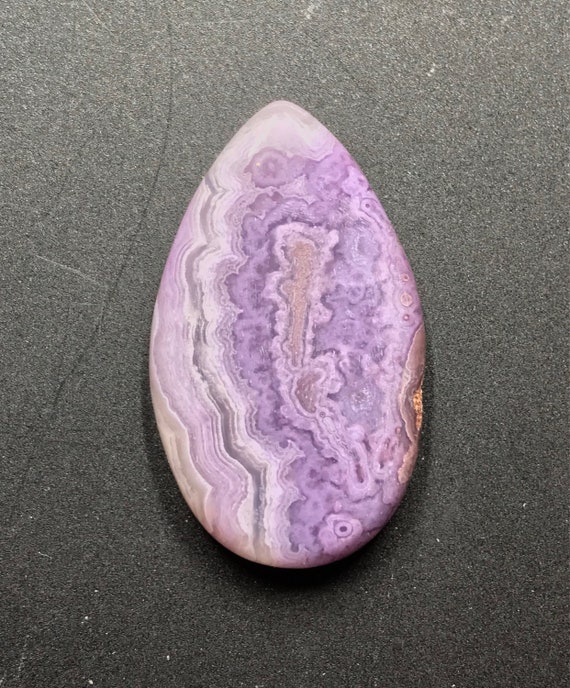Royal Aztec Agate cabochons sold as a pair