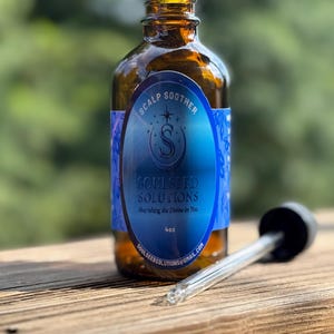 Scalp Soother Hair & Scalp Oil – Natural Itch and Dandruff Relief with Chamomile, Peppermint and Tea Tree | 4oz Hair Treatment