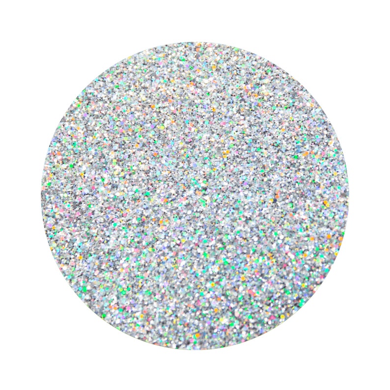 Tiara Silver Holographic Glitter 