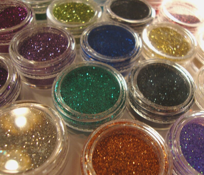 Dangerous Blue Glitter Etsy