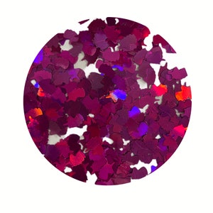 Unicorn Pink Glitter Shape