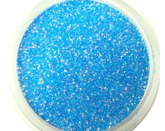 Neon Blue Glitter