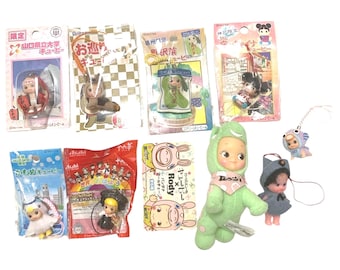 Chaveiro Gotochi Kewpie, miniatura japonesa, lembrancinha kawaii.