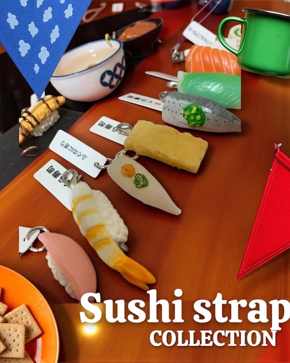 Mini Sushi Keychain – Kura Sushi Japan Toy - Etsy