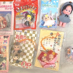 gotochi kewpie keychains QP mini figurines representing unique local culture
