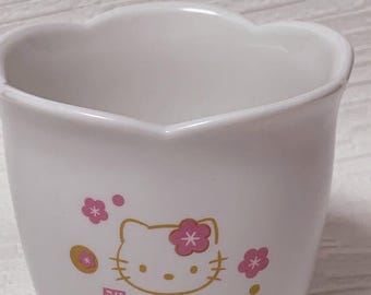 Juego de té de Hello Kitty, taza Yunomi, 2005, Sanrio Japón
