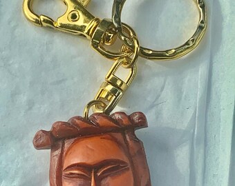 Lotte Duty Free Korean Mask Style Keychain