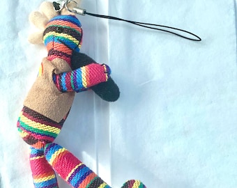 Rainbow Piper Character Plush Strap Japan