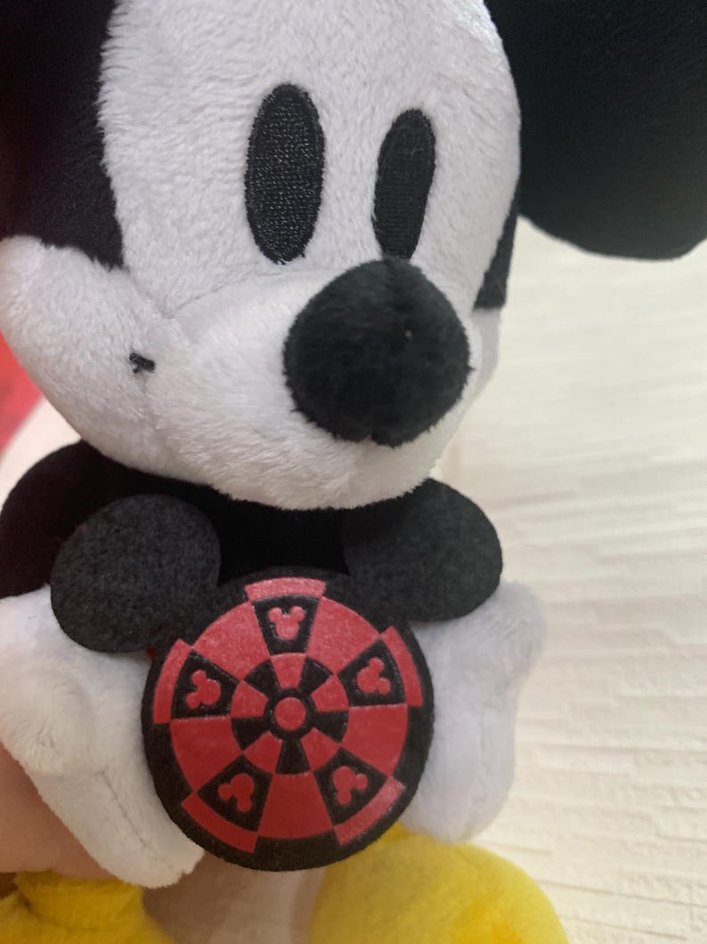 Peluche original de Mickey Mouse Vintage Nissan con caja, novedad imagen 15