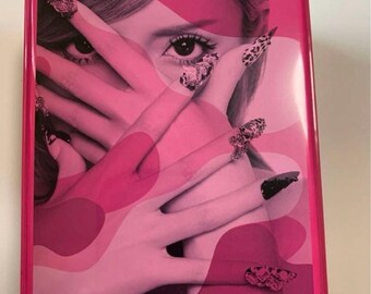 Lata de caramelos del 15.º aniversario de Ayumi Hamasaki, camuflaje rosa