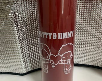 Boîte à mouchoirs en plastique Patty & Jimmy Sanrio, Japon