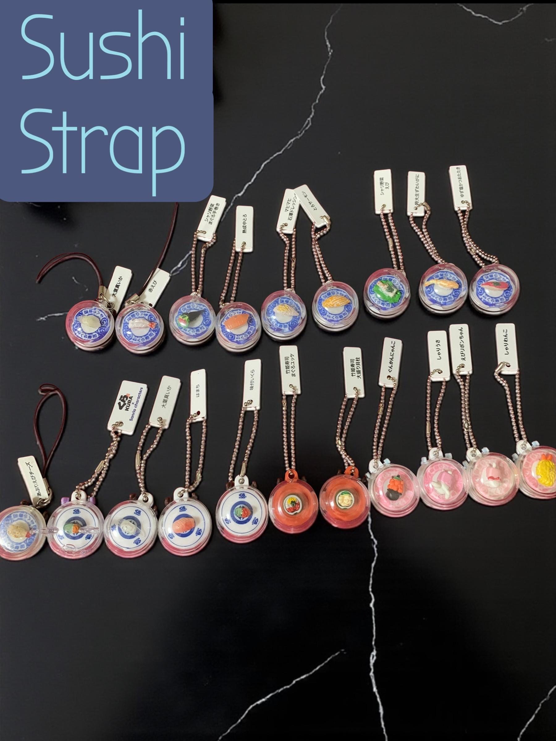 Kura Sushi Strap Keychain – Japanese Food Toy - Etsy