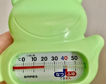Baby Frog Bath Thermometer Japan