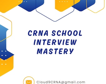 CRNA School Interview Mastery - Full Video Course | PDF Slides Included