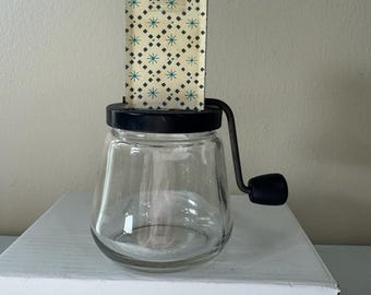 Androck Manual Nut Chopper Grinder No 49 Atomic Starburst USA Cottagecore